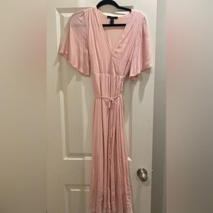 Pink Maxi dress size small